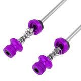 Maxbell Maxbell Bicycle Quick Release Skewers Road Bike Cycling Wheel Hub Skewers Purple