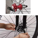 Maxbell Maxbell Bicycle Quick Release Skewers Road Bike Cycling Wheel Hub Skewers Red