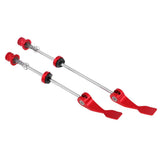 Maxbell Maxbell Bicycle Quick Release Skewers Road Bike Cycling Wheel Hub Skewers Red