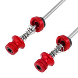 Maxbell Maxbell Bicycle Quick Release Skewers Road Bike Cycling Wheel Hub Skewers Red