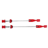 Maxbell Maxbell Bicycle Quick Release Skewers Road Bike Cycling Wheel Hub Skewers Red