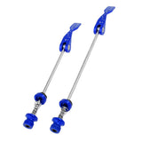 Maxbell Maxbell Bicycle Quick Release Skewers Road Bike Cycling Wheel Hub Skewers Blue