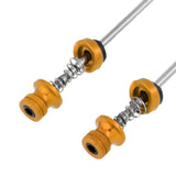 Maxbell Maxbell Bicycle Quick Release Skewers Road Bike Cycling Wheel Hub Skewers Gold