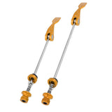 Maxbell Maxbell Bicycle Quick Release Skewers Road Bike Cycling Wheel Hub Skewers Gold