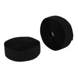 Maxbell Maxbell 2 Pieces Bicycle Sponge Handlebar Tape Bike Bar Wrap Ribbon Bar Plugs Black