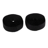 Maxbell Maxbell 2 Pieces Bicycle Sponge Handlebar Tape Bike Bar Wrap Ribbon Bar Plugs Black