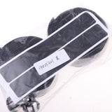Maxbell Maxbell 2 Pieces Bicycle Sponge Handlebar Tape Bike Bar Wrap Ribbon Bar Plugs Black