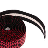 Maxbell Maxbell 2 Pieces Bicycle Sponge Handlebar Tape Bike Bar Wrap Ribbon Bar Plugs Red