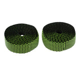 Maxbell Maxbell 2 Pieces Bicycle Sponge Handlebar Tape Bike Bar Wrap Ribbon Bar Plugs Green
