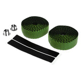 Maxbell Maxbell 2 Pieces Bicycle Sponge Handlebar Tape Bike Bar Wrap Ribbon Bar Plugs Green