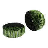 Maxbell Maxbell 2 Pieces Bicycle Sponge Handlebar Tape Bike Bar Wrap Ribbon Bar Plugs Green