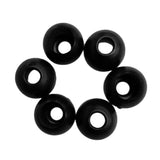 Maxbell 6 Pieces Elastic Shock Cord Rope Toggle Round Ball End Lock Stopper Black - Aladdin Shoppers