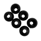 Maxbell 6 Pieces Elastic Shock Cord Rope Toggle Round Ball End Lock Stopper Black - Aladdin Shoppers