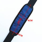 Maxbell Maxbell Replacement Shoulder Strap Pad Belt Cushion Damping for Backpack Bag Blue