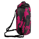 Maxbell Maxbell 30L Waterproof Dry Bag Backpack Rucksack Kayak Boat Floating Camo Fushia