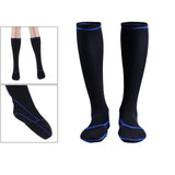 Maxbell 3MM Neoprene Diving Socks Stockings Snorkeling Boots Shoes black blue M - Aladdin Shoppers