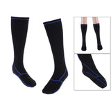 Maxbell 3MM Neoprene Diving Socks Stockings Snorkeling Boots Shoes black blue M - Aladdin Shoppers