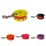 Maxbell Scuba Diving Finger Spool Reel with 18m Guide Line & Hose Holder with Clip