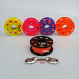 Maxbell Scuba Diving Finger Spool Reel with 18m Guide Line & Hose Holder with Clip