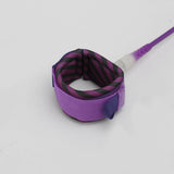 Maxbell Surfboard Leash Leg Rope Double Stainless Steel Swivels Purple 10 ft - Aladdin Shoppers