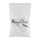 Maxbell Maxbell Surfboard Leash Leg Rope Double Stainless Steel Swivels Clear White 8 ft