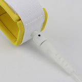 Maxbell Maxbell Surfboard Leash Leg Rope Double Stainless Steel Swivels Clear White 8 ft