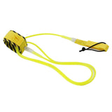 Maxbell Surfboard Leash Leg Rope Double Stainless Steel Swivels Yellow 8 ft - Aladdin Shoppers