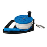 Maxbell 2Pcs Underwater Scuba Diving Dive Wreck Cave Reel with Handle Line Snap Hook