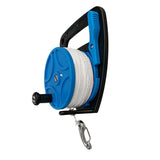 Maxbell 2Pcs Underwater Scuba Diving Dive Wreck Cave Reel with Handle Line Snap Hook