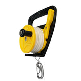 Maxbell Maxbell Scuba Diving Wreck Reel Kayak Anchor with Handle 150ft Line Snap Hook Yellow