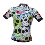 Maxbell Cycling Short Sleeve Jerseys Top T-shirt Bicycle Clothing Skull Pattern XXL - Aladdin Shoppers