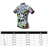 Maxbell Cycling Short Sleeve Jerseys Top T-shirt Bicycle Clothing Skull Pattern XXL - Aladdin Shoppers