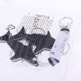 Maxbell 2 Pieces Shark Shaped EVA Floating Keychain Keyring Water Key Float Black - Aladdin Shoppers