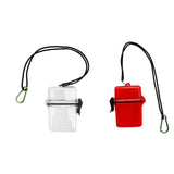 Maxbell Waterproof Dry Box Container Hook for Scuba Diving Snorkeling Kayaking Clear