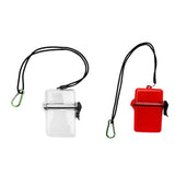 Maxbell Waterproof Dry Box Container Hook for Scuba Diving Snorkeling Kayaking Clear