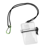 Maxbell Waterproof Dry Box Container Hook for Scuba Diving Snorkeling Kayaking Clear