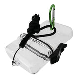 Maxbell Waterproof Dry Box Container Hook for Scuba Diving Snorkeling Kayaking Clear