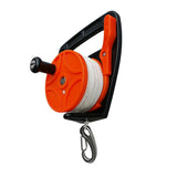 Maxbell 2 Pieces Scuba Diving Wreck Reel Kayak Anchor with Handle 150ft Line Snap