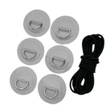 Maxbell Maxbell Inflatable Boat Stand Up Paddleboard SUP Bungee Cord Deck Rigging Kit Gray