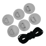 Maxbell Maxbell Inflatable Boat Stand Up Paddleboard SUP Bungee Cord Deck Rigging Kit Gray