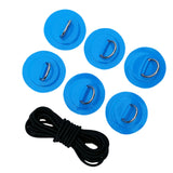Maxbell Maxbell Inflatable Boat Stand Up Paddleboard SUP Bungee Cord Deck Rigging Kit Blue