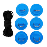 Maxbell Maxbell Inflatable Boat Stand Up Paddleboard SUP Bungee Cord Deck Rigging Kit Blue