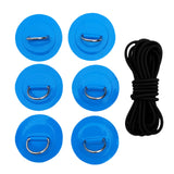 Maxbell Maxbell Inflatable Boat Stand Up Paddleboard SUP Bungee Cord Deck Rigging Kit Blue