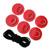 Maxbell Maxbell Inflatable Boat Stand Up Paddleboard SUP Bungee Cord Deck Rigging Kit Red