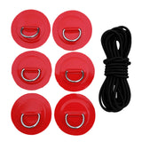 Maxbell Maxbell Inflatable Boat Stand Up Paddleboard SUP Bungee Cord Deck Rigging Kit Red