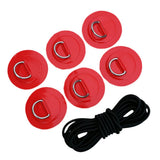 Maxbell Maxbell Inflatable Boat Stand Up Paddleboard SUP Bungee Cord Deck Rigging Kit Red
