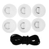 Maxbell Maxbell Inflatable Boat Stand Up Paddleboard SUP Bungee Cord Deck Rigging Kit White