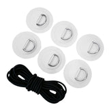 Maxbell Maxbell Inflatable Boat Stand Up Paddleboard SUP Bungee Cord Deck Rigging Kit White