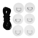 Maxbell Maxbell Inflatable Boat Stand Up Paddleboard SUP Bungee Cord Deck Rigging Kit White