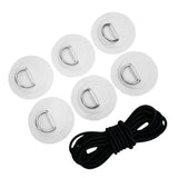 Maxbell Maxbell Inflatable Boat Stand Up Paddleboard SUP Bungee Cord Deck Rigging Kit White